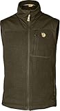 Fjällräven Buck Fleece Vest warme Weste Strick-Fleeceweste dark olive L 52/54