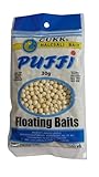 Generisch CUKK Karpfen Köder PUFFI Floating Baits Fisch Teig Karpfenfutter Boilies Pop Up (Natur 5mm)