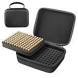 DONGKER Munitionsbox, 216 Schuss 9mm Ammo Storage Case, Munition Organizer für Trainings-Schießstände, taktischer Rucksack