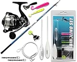 Angel-Berger Tele Trout Sbiro Angelset Sbirulinoset Forellenset Angelcombo Forellenangeln Sbirofischen Rute Rolle Angelzubehör