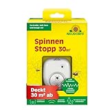 Neudorff SpinnenStopp 30m² – Vertreibt Spinnen sofort und dauerhaft aus Wohnräumen, Dachböden, Kellern und Garagen. Anti Gewöhnungseffekt, 1 Stück, Weiß