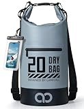 Lamicall Dry Bag, wasserdichte Tasche - [Robust & Kratzfest] 5L/10L/20L/30L/40L Rucksack Wasserdicht Beutel, Waterproof Bag Drybag für Wassersport/Strand/Bootsport, Freie 100% wasserfeste Handyhülle