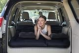 Adirigo Tragbare SUV-Luftmatratze, Ultra-Bequeme, beflockte Auto-Matratze mit Zwei Kissen, verbesserte und Dicke Luftsäule, geeignet für Indoor- und Outdoor-Aktivitäten, Reisen, Camping