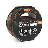 Fox Camo Tape 5cm - 10m Klebeband zum Karpfenangeln, Isolierband zum Angeln, Tapeband für Angler