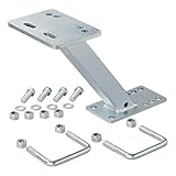 The Drive Ersatzradhalter für PKW Anhänger Ersatzräder mit U-Bügel und Schraubensatz | 4/5 Loch 8'-16' Felgen