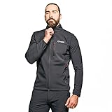 Berghaus Herren Ghlas 2.0 Winddichte Jacke, Extra Wärme, Verstellbar, Umweltbewusst Softshell/Winddicht, Schwarz, M EU