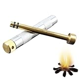 Feuerkolben - Metall-Feuerkolben-Feuerstarter, adiabatische Kompression Notfeuerrohr | sausrüstung und -ausrüstung, Lagerfeuer-Starter-swerkzeug für Lagerfeuer,