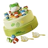 YIZITU Aufregende Frösche Fangen Brettspiel Jungen Und Mädchen Vorschule Bildungsspielzeug Für Kinder Interactive Frogs Game Kinder