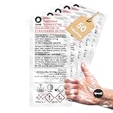 LevinQ Wasserreinigungstabletten [50Stk] *NSFgeprüft* Vorteilspack 100% keimfreies Trinkwasser 25Ltr/Tablette + Handschuhe PE | Wasserentkeimungstabletten fur Krisenvorsorge Outdoor, Notfall