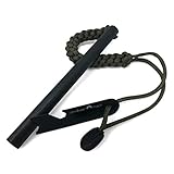 Ember Rock XXL Feuerstahl Feuerstarter - Riesiger Survival Ferrocerium Stab 152mm x 12,7mm - Paracord Lanyard mit Multi Tool Schaber