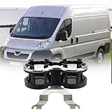 JERICMOTO Doppelbecher Getränkehalter Wohnmobil für Citroen Relay Fiat Ducato 07-24, Auto Aufbewahrung Trinkflaschenhalter und neues Eisenblech