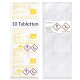 Wicked Chili 10 Stück 1 Liter Wassertabletten zur Trinkwasser Entkeimung, Wasseraufbereitung Entkeimungsmittel, Wasserentkeimung & Trinkwasseraufbereitung, Reiseapotheke Notfall Travel Ausrüstung