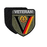 Copytec Patch NVA DDR Veteran Dienstzeit Strichtarn Reservist Nationale Aufnäher#36642