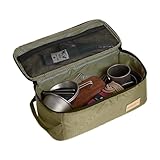 Camp Utensilien Organizer Bestecktasche Outdoor Besteck Netztasche Camping Essgeschirr Aufbewahrungstasche Besteck Aufbewahrungstasche Küchen Zubehör Aufbewahrungs Tasche Für Camping Kochgeschirr