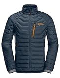 Jack Wolfskin Herren Routeburn Pro Ins Jkt M, Midnight Sky, L EU
