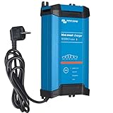 Victron Energy Blue Smart Batterie Ladegerät 12-Volt 30 Ampere 230V - Autobatterie Ladegerät - Batterieerhaltungsgerät und Desulfator - IP22 Geschützt - Bluetooth - 1 Ausgang - CEE 7/7