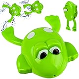 alles-meine.de GmbH Schwimmtier/Wassertier Verschiedene Tiere frei wählbar Frosch - zum Aufziehen - schwimmt selbst im Wasser - Schwimmtier/aufziehen - für Badewanne/Ba..