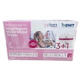 BWT - 814134 - Filterkartusche Magnesium Mineralized Water - Kartuschen für Tischwasserfilter PENGUIN, SLIM und VIDA, 4 Stück (1er Pack), Weiß