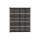 enjoy solar® 150W 12V Monokristallines Solarmodul, 182mm Solarzellen 10 Busbars Solarpanel ideal für Wohnmobil, Balkonanlage, Gartenhäuse, Boot