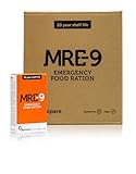 MRE-9 Notration - 24 Tage Emergency Food - 20 Jahre Haltbarkeitsdauer - 24x500g Notfallnahrung - 2400 kcal pro Tag - Extra Vitamine