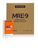 MRE-9 Notration - 24 Tage Emergency Food - 20 Jahre Haltbarkeitsdauer - 24x500g Notfallnahrung - 2400 kcal pro Tag - Extra Vitamine