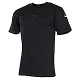 MFH BW Tropenhemd mit Klett und Hoheitsabzeichen (Schwarz, 8)
