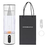 Wasserstoff-Wasserflasche, 6000 Bis 8000 PPB Wiederaufladbarer Wasserstoffgefüllter Wasserbereiter, 208 Ml Schneller Elektrolyse-Wasserstoff-Wasserionisator für Büro-Reiseübungen