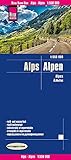 Reise Know-How Landkarte Alpen / Alps (1:550.000): reiß- und wasserfest (world mapping project)