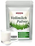 Feinwälder® Vollmilchpulver 2,5 kg/schonend sprühgetrocknet/haltbares Milchpulver-Paket für den Notfall-Vorrat/wiederverschließbare Verpackung/Trockenmilch-Pulver für Babynahrung