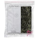 Emma Basic Sushi Nori Seetang (50er Blatt) – jung und knusprig | hochwertig | leicht getoastet | reich an Protein & Ballaststoffen | wenig gesättigtes Fett