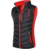 Nebulus Weste REVIVAL Herren (Model: P4738 - Herren, schwarz - rot; Größe: XL) FBA