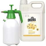 Envira Ameisenspray 5L + 2L Sprüher - Abwehr Spray mit Langzeitwirkung gegen Wegameisen, Pharaoameisen - Mittel gegen Ameisen für Wohnung, Balkon, Terrasse, Garten - Effektiv Ameisen loswerden