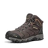 NORTIV 8 Herren Trekkingschuhe Wanderschuhe Outdoorschuhe Wanderstiefel Wasserdicht Hiking Boots Kletterschuhe Bergsteigen Klettern Wandern Schuhe BRAUN/SCHWARZ/BRAUN 160448_M-E Größe 46 (EUR)