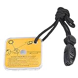 Signalspiegel, Überlebensspiegel, Campingspiegel, 2,24 X 2,24 Zoll, Notfall-Signalspiegel, PFD, Rettungsspiegel, Pfeife für Wandern, Camping, Rucksackreisen und Notsituationen