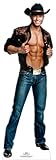 Pappaufsteller Chippendale - Jaymes Vaughn Cowboy Aufsteller Standup Figur Kinoaufsteller Pappfigur Cardboard Lebensgroß Life-Size Standup