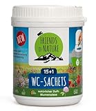 FRIENDS OF NATURE Camping Toiletten Zusatz biologisch (16 Tabs) - 100% BIO ohne Chemie - Fäkalientank Zersetzer für Chemietoilette in Wohnmobil