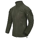 Helikon-Tex Alpha Taktische Jacke – Gitter-Fleece, olivgrün, XL