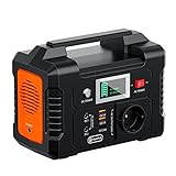 FlashFish Powerstation 200w, Stromgenerator Solar AC-Ausgang mit Reiner Sinuswelle,Notstromaggregat Akku mit Steckdose 40800mAh, Tragbare Powerstation 151wh für Camping,Abenteuer und Notfälle