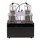 IPOT Wasserstoff und Sauerstoff Trennung Generator, Elektrolyse des Wassergenerators mit Doppelauslass, Haushalt Kleine Laborgeräte Experiment Instrument für Technik Enthusiasten