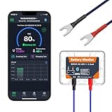 12V Autobatterietester KFZ, Bluetooth 4.0 Batteriemonitor 12V Batterielastprüfer Echtzeit Batterieinformationen anzeigen Geeignet für Android iOS Autobesitzer Wohnmobile Motorräder Boote Autos