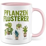 Gärtner Tasse Geschenk Pflanzenflüsterer, Kaffeetasse Pflanze Gärtnerin Freunde Witz, Geschenkidee Humor Arbeitskollegin lustig Natur Kaffee-Becher