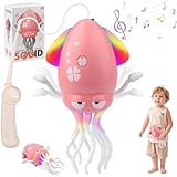 Electric Dancing Octopus Toy, Dancing Octopus, Tanzender Oktopus, Elektrisch Tanzender Oktopus Spielzeug Mit LED-Lichtern Und Musik, Magische Sensorik Tanzende Krake Spielzeug Krake FüR MäDchen Jungen