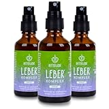 BitterLiebe® Leber* Komplex Spray - Leberkur*, natürliche Unterstützung der Leberfunktion* mithilfe von Cholin - hochdosiert mit Mariendistel Artischocke Löwenzahn und Bitterstoffen