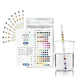 Einfache Überprüfung der Wasserqualität Legionellen Test,Wassertester Trinkwasser,8 in1 Wasserteststreifen für Trinkwasser Schnelltest,Trinkwasser Testband zur Einfachen Prüfung Wasserqualität,50PC