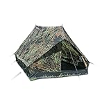 Mil-Tech Mini Pack Standard' Zelt Flecktarn One Size