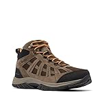 Columbia Redmond III Mid WP wasserdichte Wanderstiefel für Herren, Braun (Cordovan x Elk), 42 EU