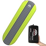 Gear Doctors selbstaufblasende Isomatte - R-Wert 4.3R - Vier-Jahreszeiten-Campingmatte– 1,5 Zoll Luftschaum-Hybrid - Matratze in Perfekter Größe für Rucksackreisen mit Isolierung für kalte Winter