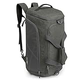 G4Free 45 l/60 l 3-Wege-Reise-Rucksack, großes Gepäck, Sporttasche mit Nassfach und Schuhfach für Reisen, Schwimmen, Yoga, Wandern, Camping, grau, 60 cm(L)