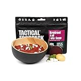 Tactical Foodpack Beetroot and Feta Soup - Gefriergetrocknete Mahlzeiten I zum Verzehr bereit I MRE I Survival I Outdoor Nahrung I Trekking Nahrung I Expedition I Office