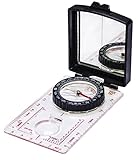 SkinStar Kompass mit Spiegelfläche 5 Kartenmaßstäbe Outdoor Navigation Kartenkompass